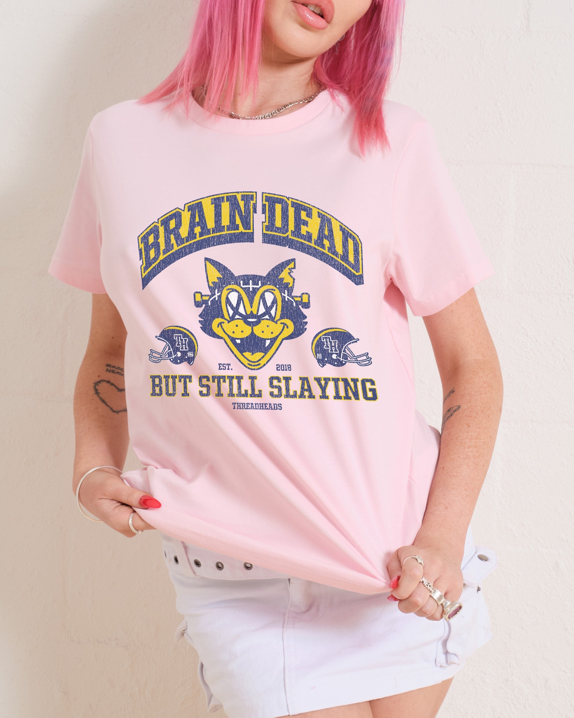 Brain Dead Cat T-Shirt #gender_women's