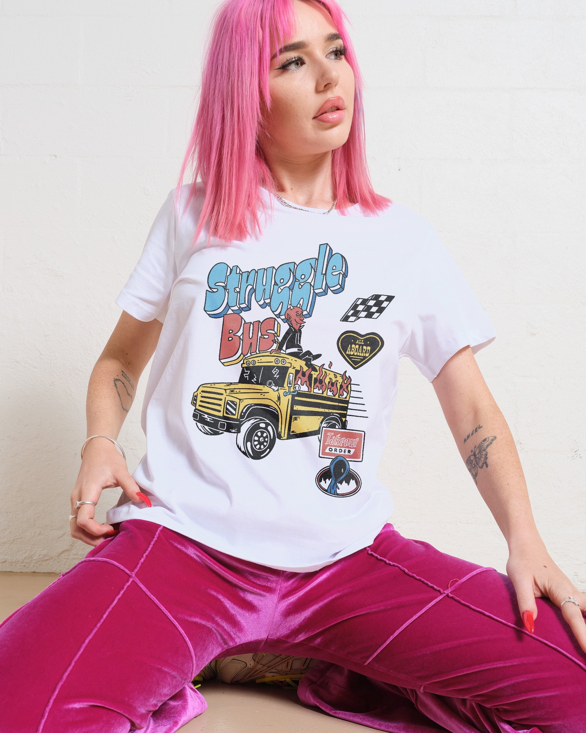 Struggle Bus T-Shirt #gender_women's