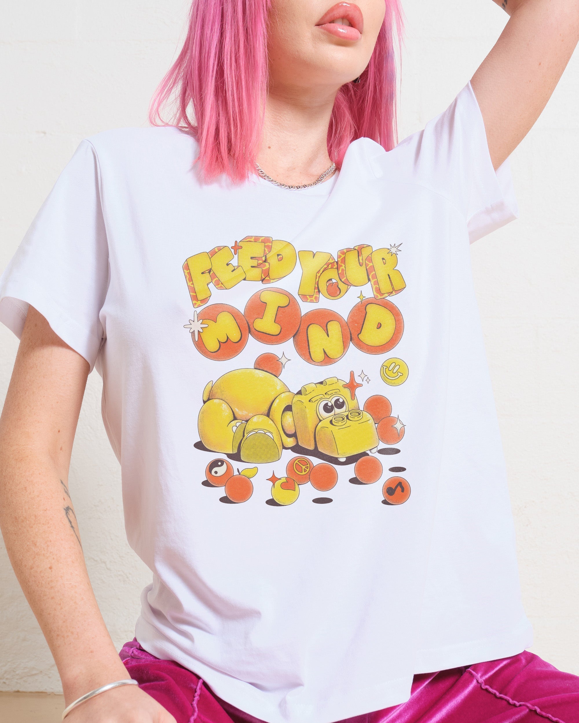 Feed Your Mind T-Shirt #gender_women's