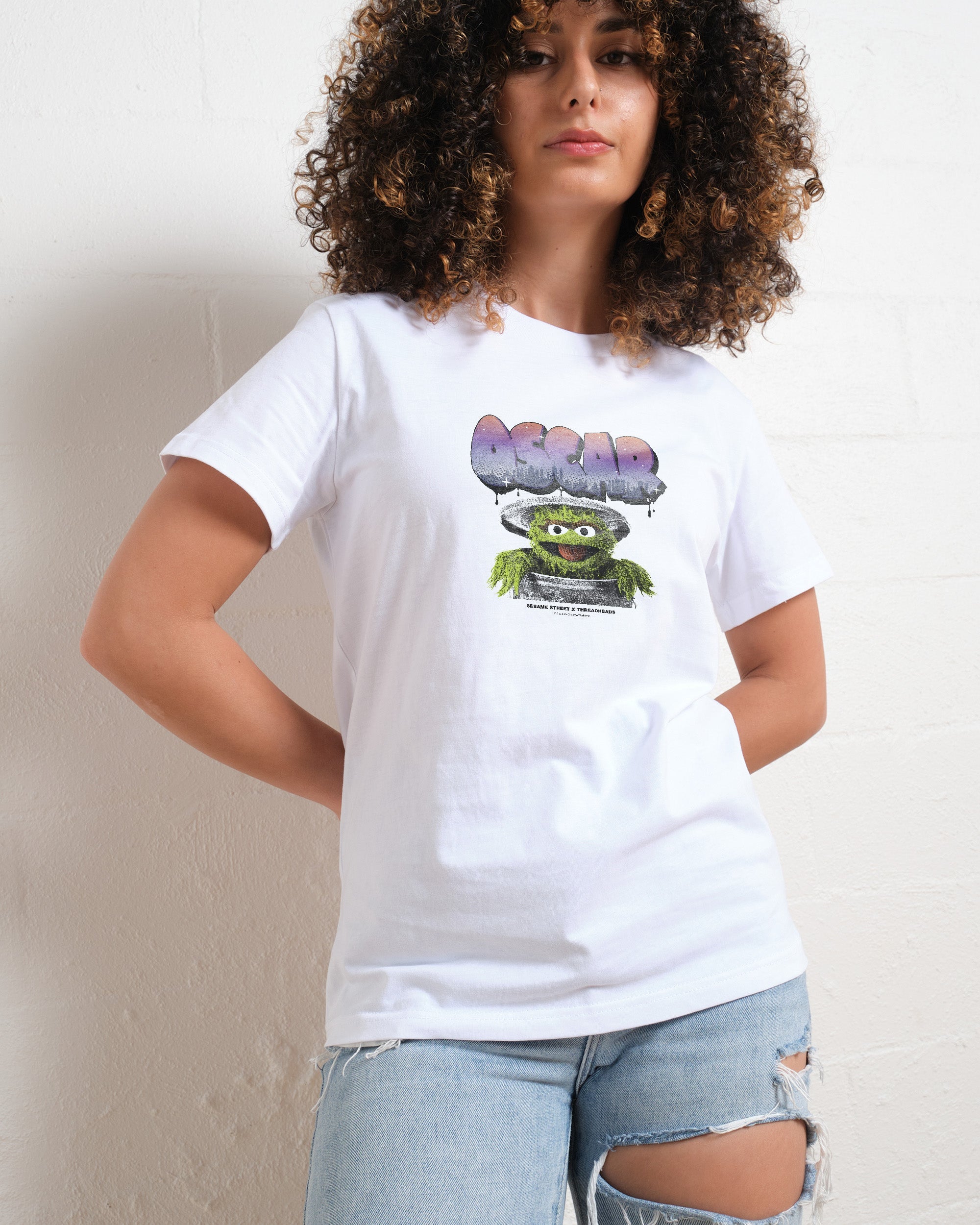 Oscar Graffiti T-Shirt #gender_women's