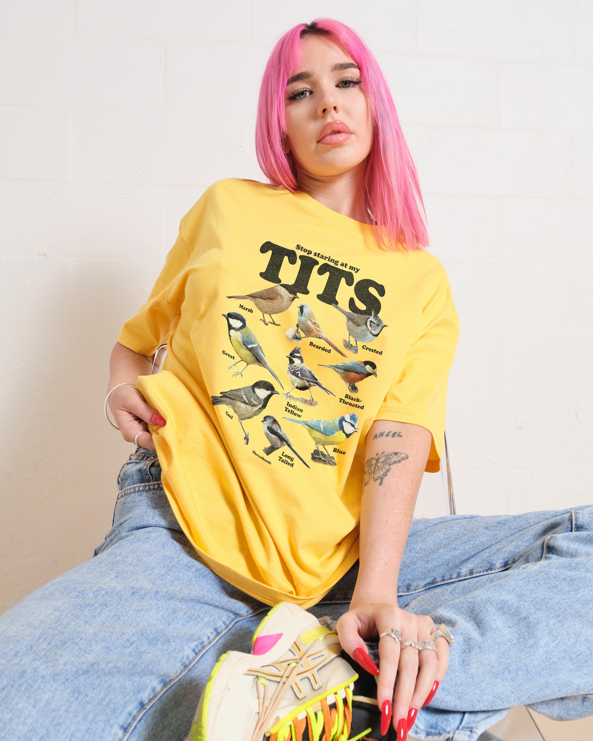 Stop Staring At My Tits T-Shirt Australia Online