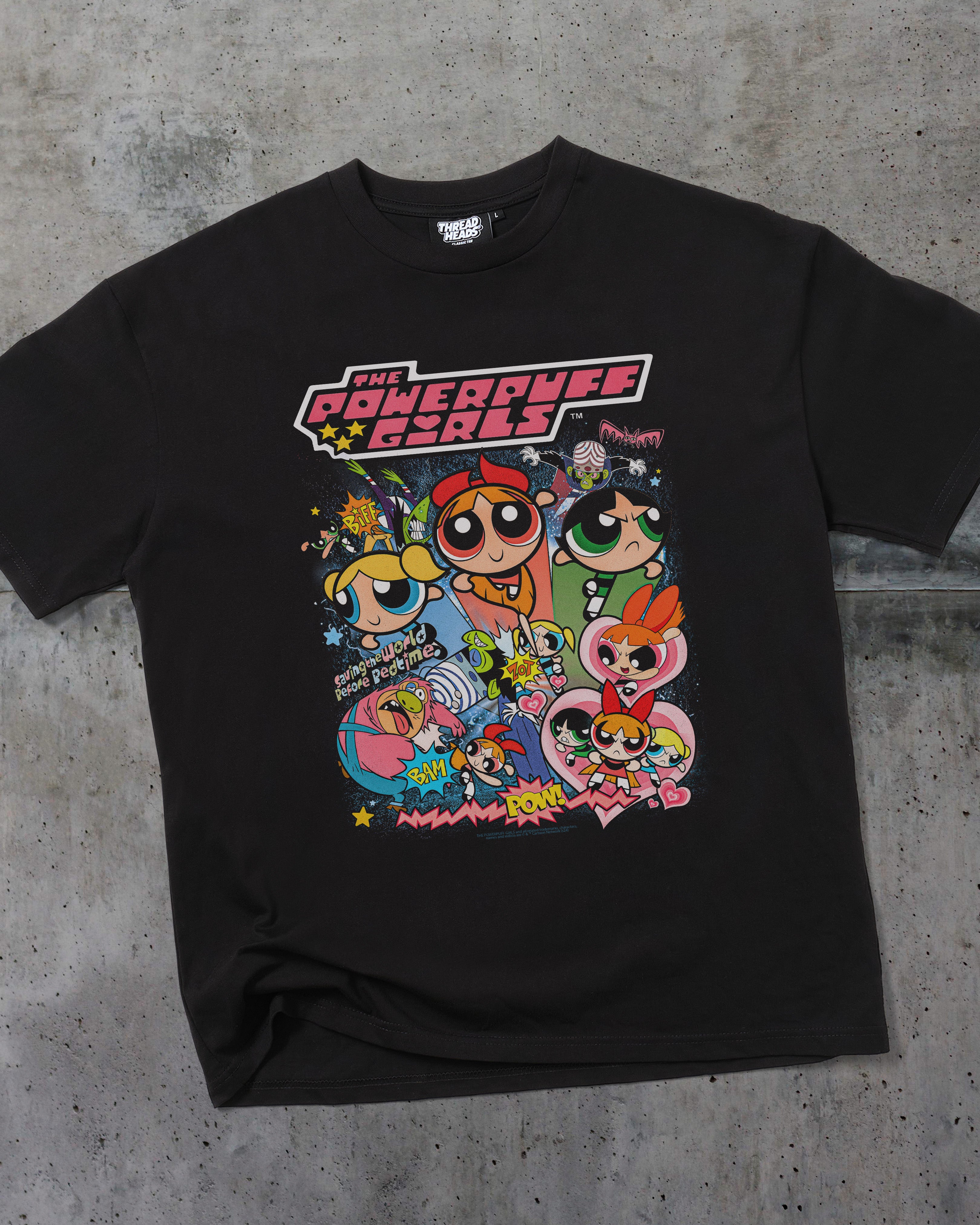 Powerpuff Girls Vintage Oversized Tee