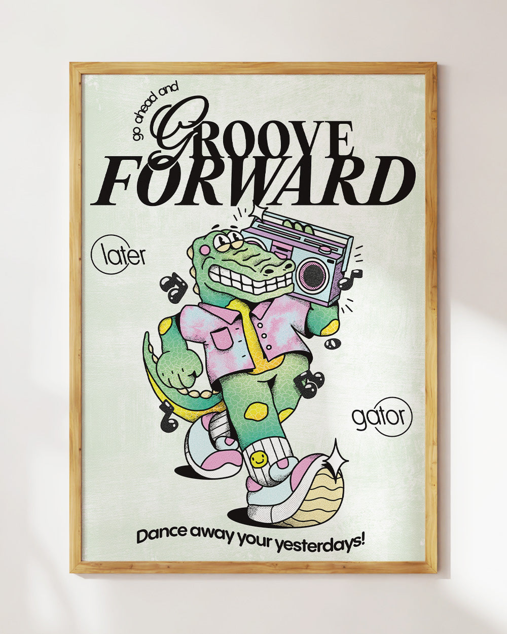 Groove Forward Art Print Australia Online