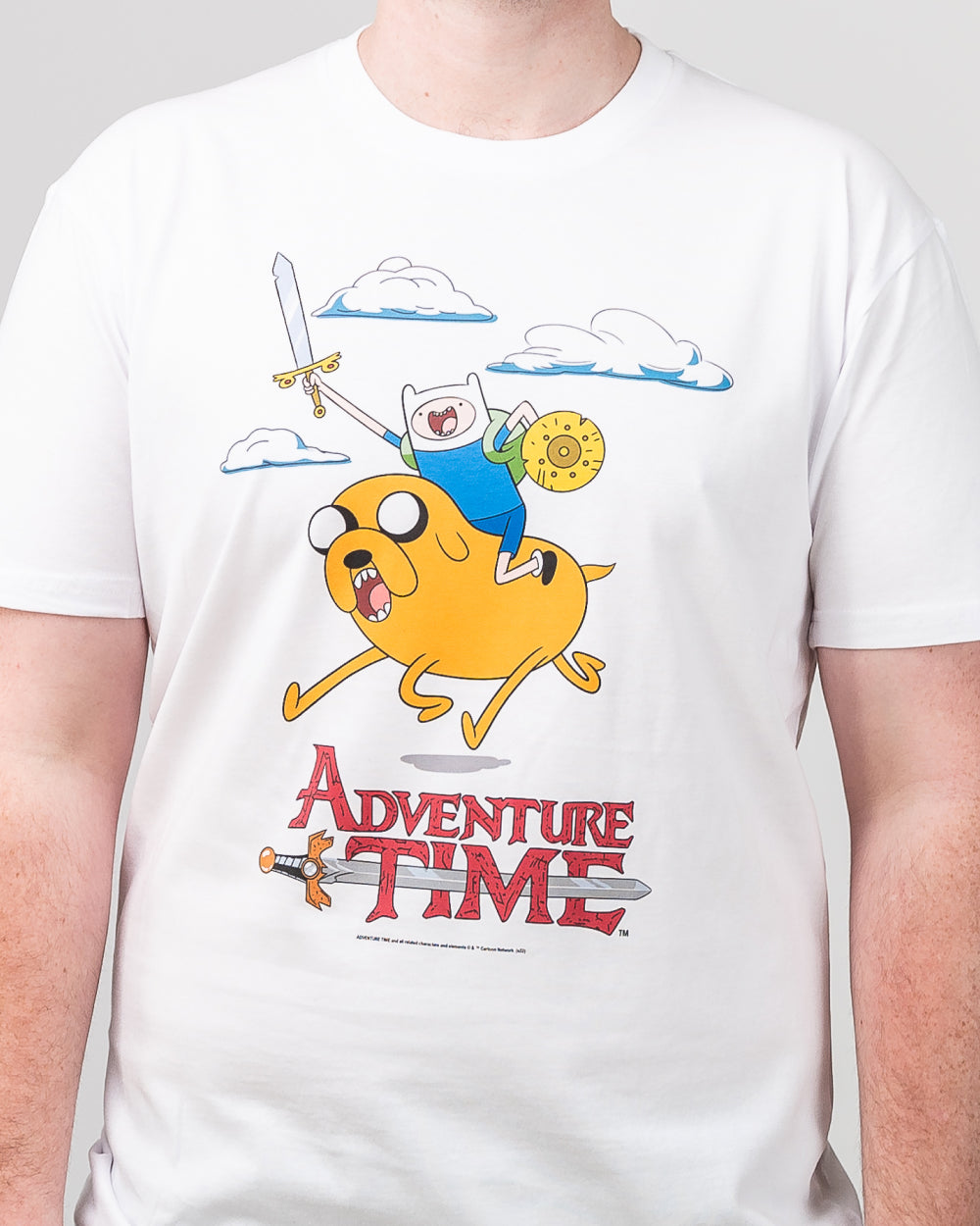 Adventure Time T-Shirt Australia Online #colour_white