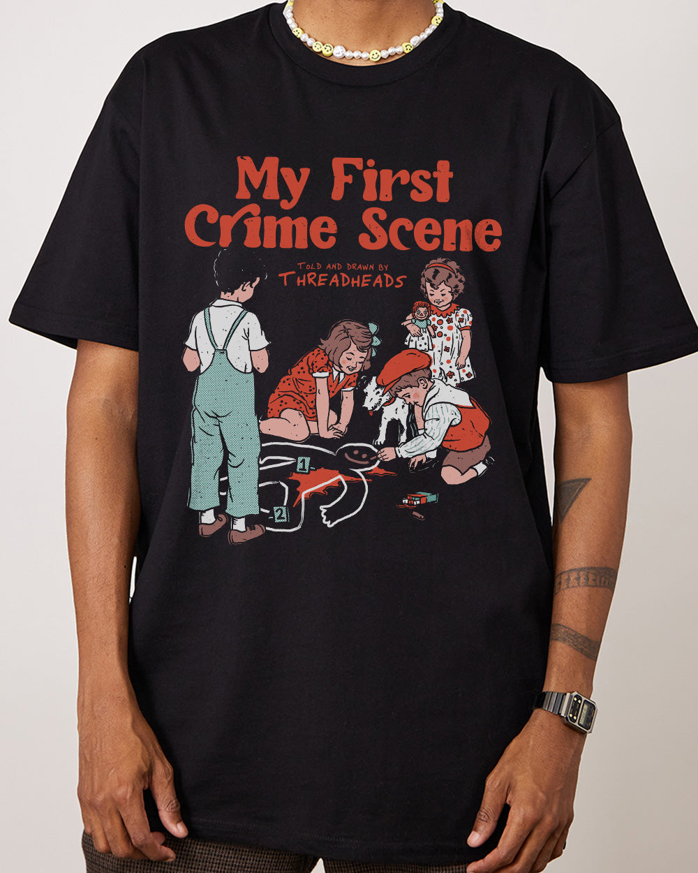 Threadless Former Scene Kid (BLACK) T-Shirt