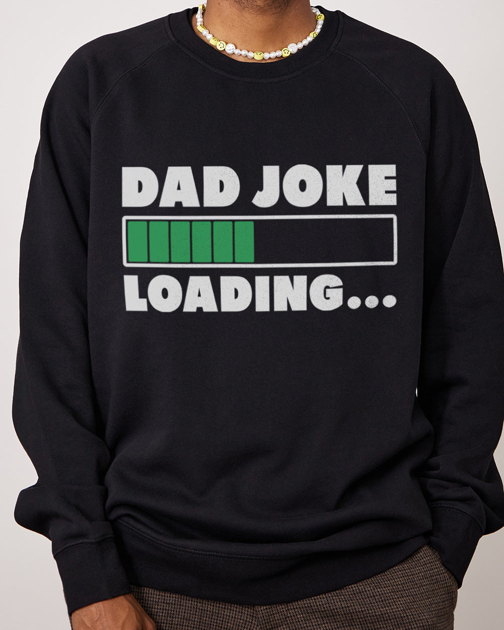 Dad Joke Loading Jumper Australia Online #colour_black