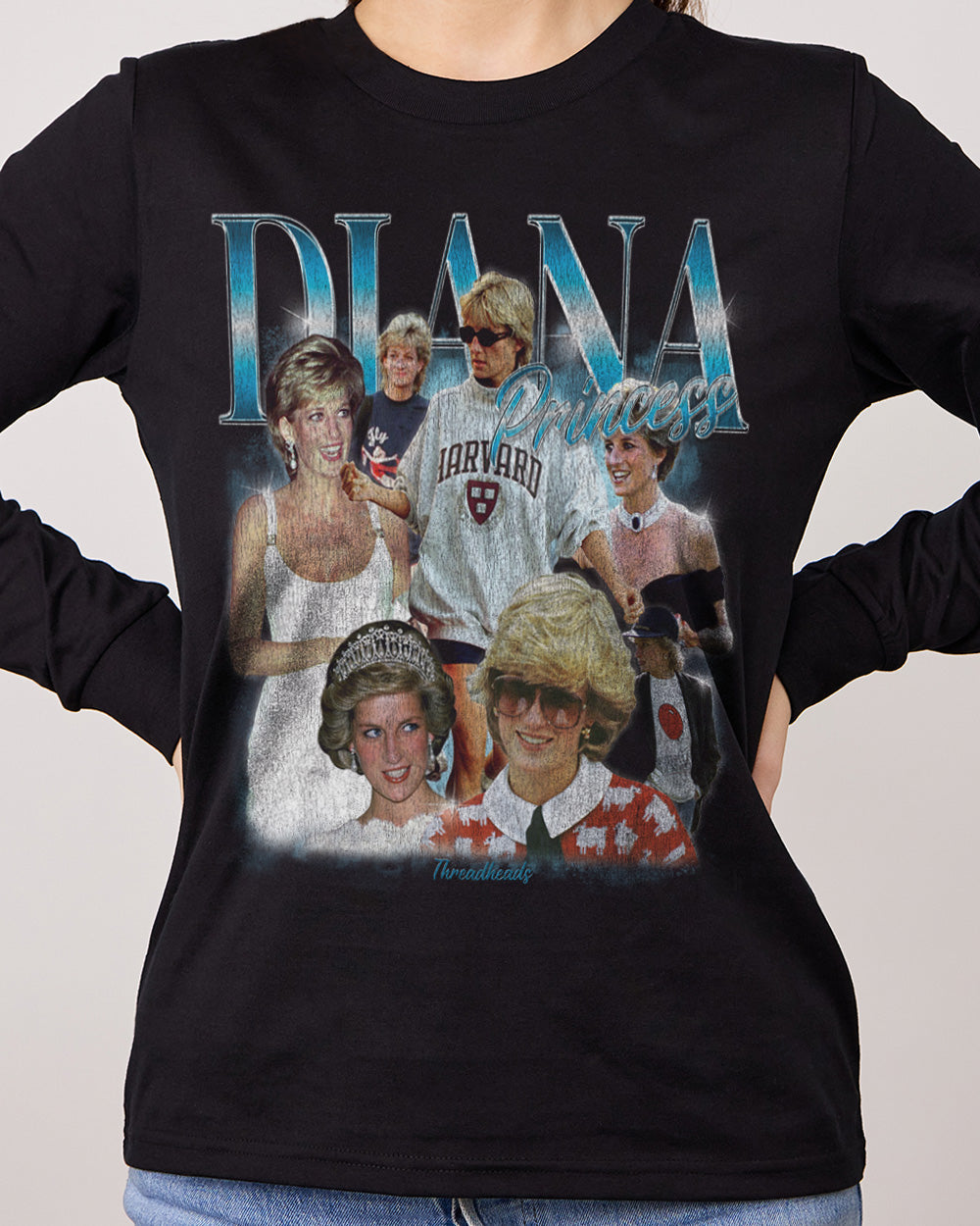 Princess Diana Long Sleeve Australia Online #colour_black