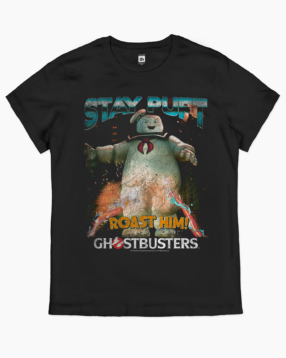 Stay Puft Roast Him T-Shirt Australia Online #colour_black