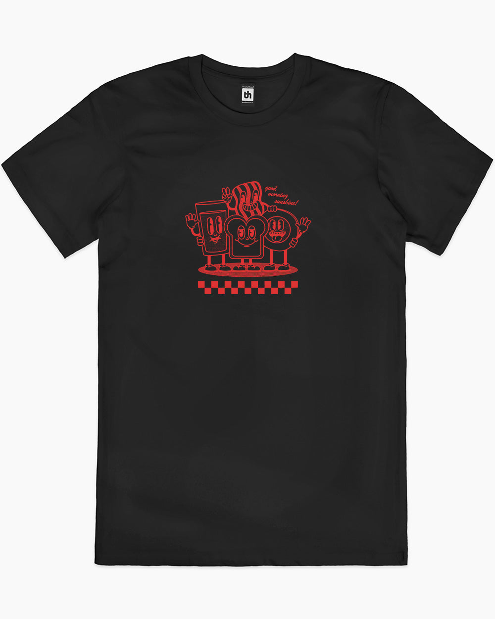 Breakfast Buddies T-Shirt Australia Online #colour_black