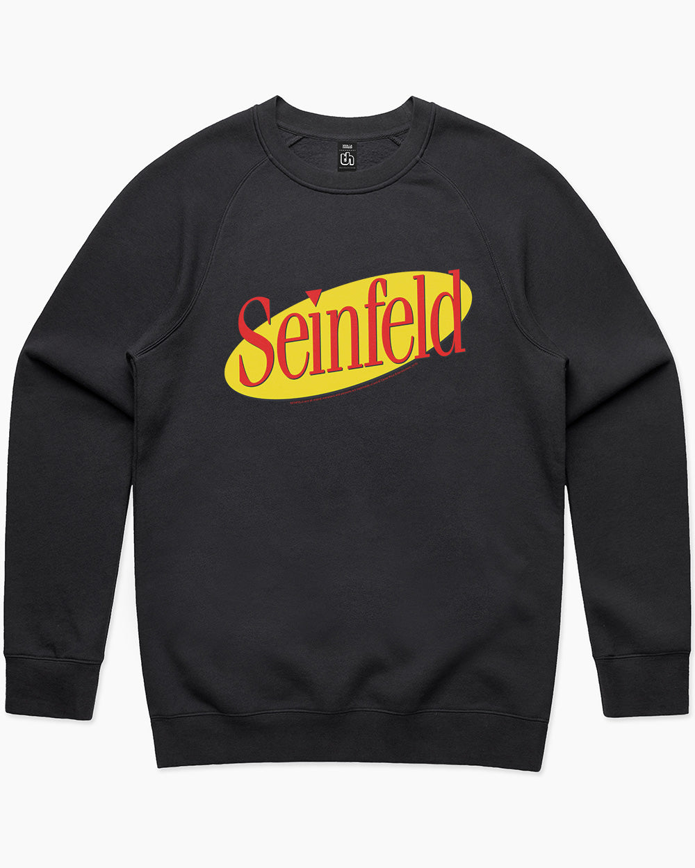 Seinfeld Logo Jumper Australia Online #colour_black