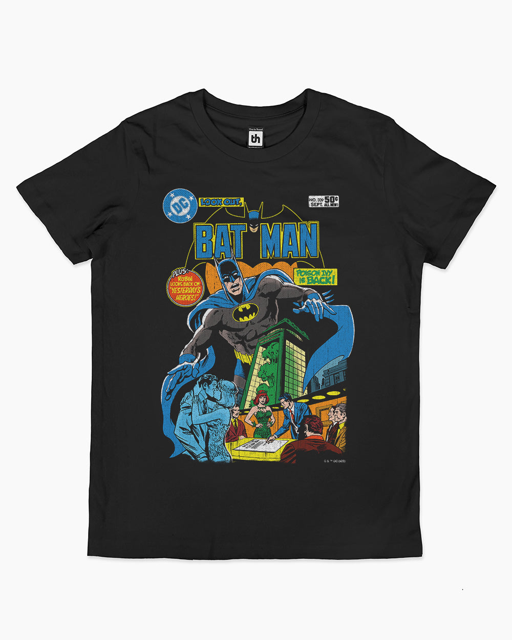 Poison Ivy Returns Kids T-Shirt Australia Online #colour_black