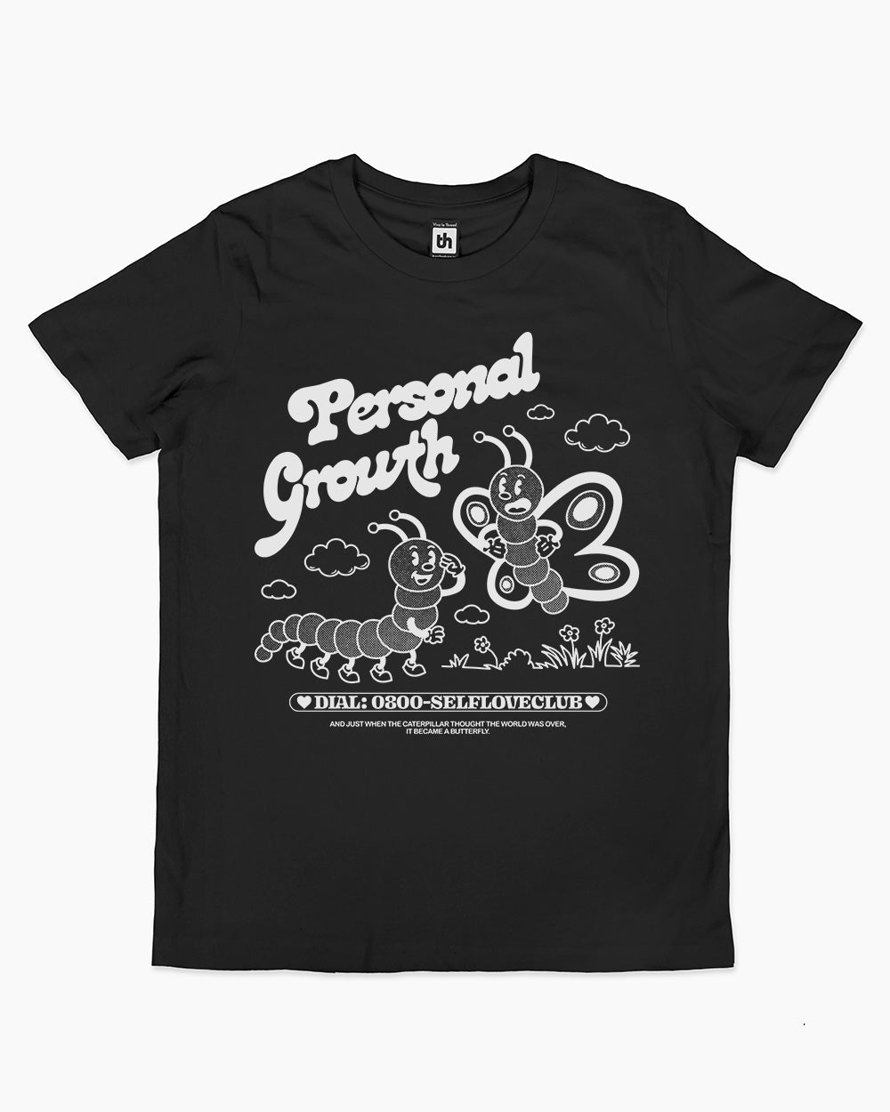 Personal Growth Kids T-Shirt Australia Online #colour_black