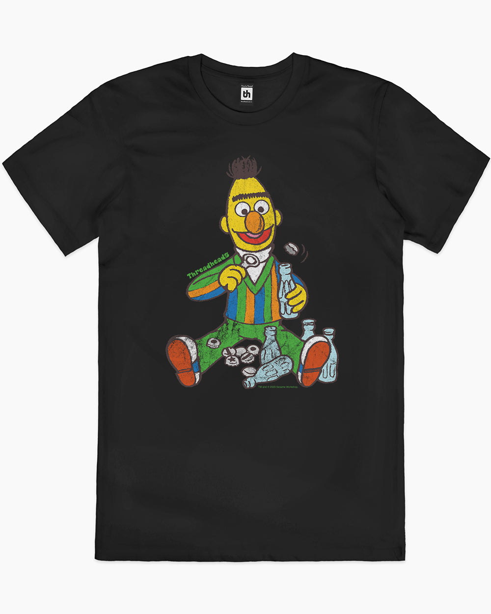 Bert T-Shirt Australia Online #colour_black