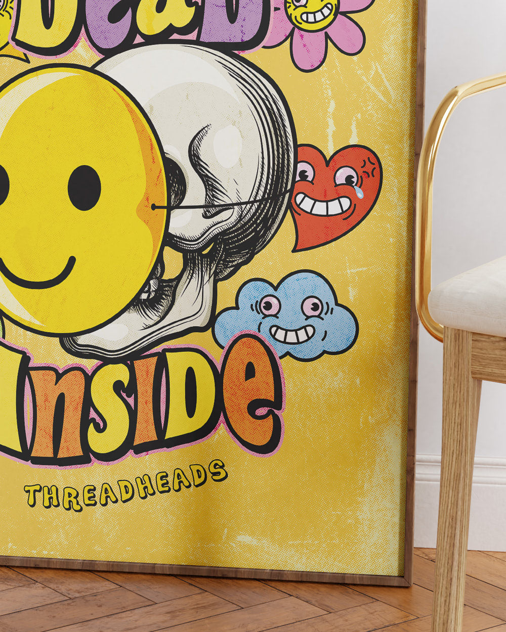Dead Inside Art Print Australia Online