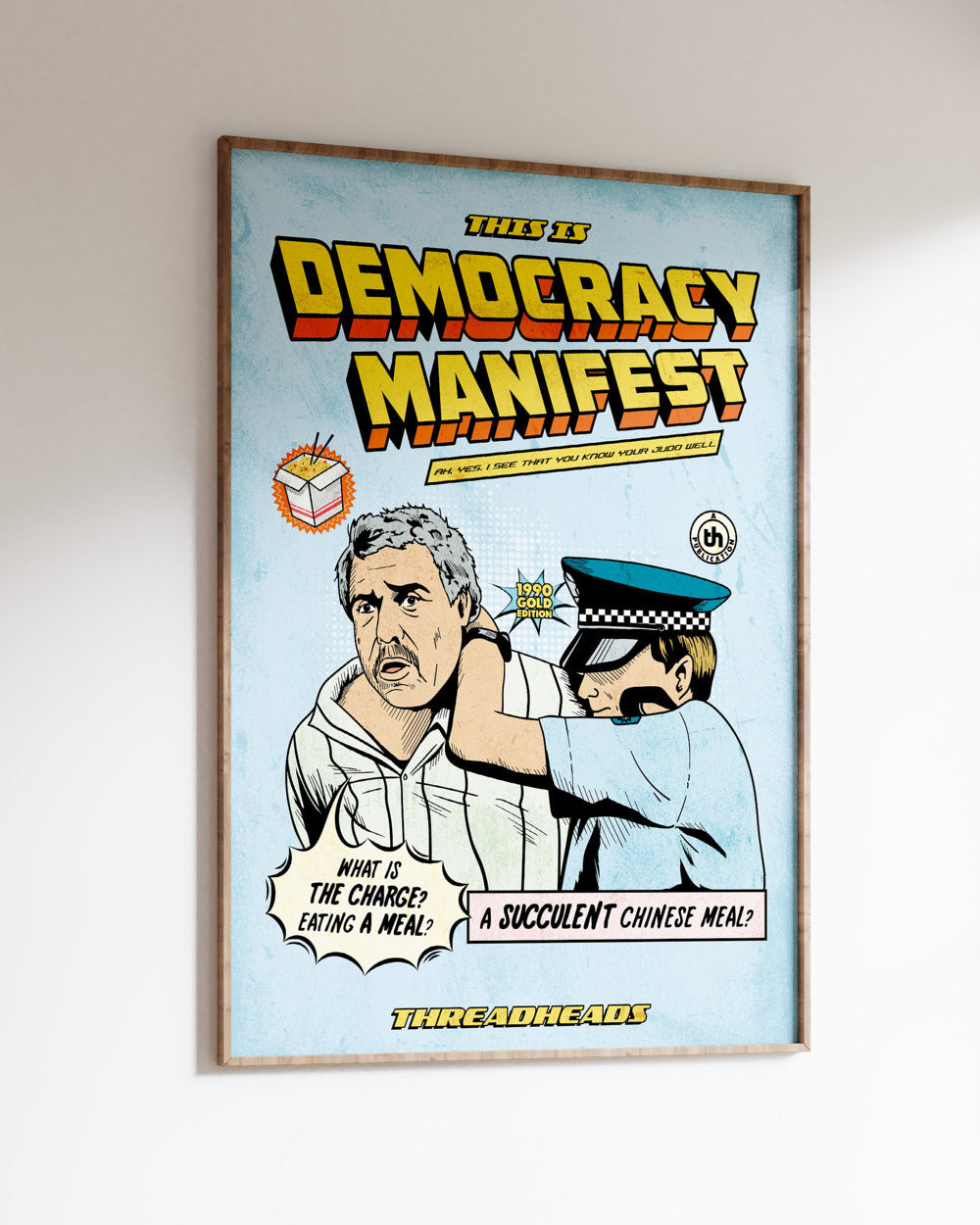 This is Democracy Manifest Art Print