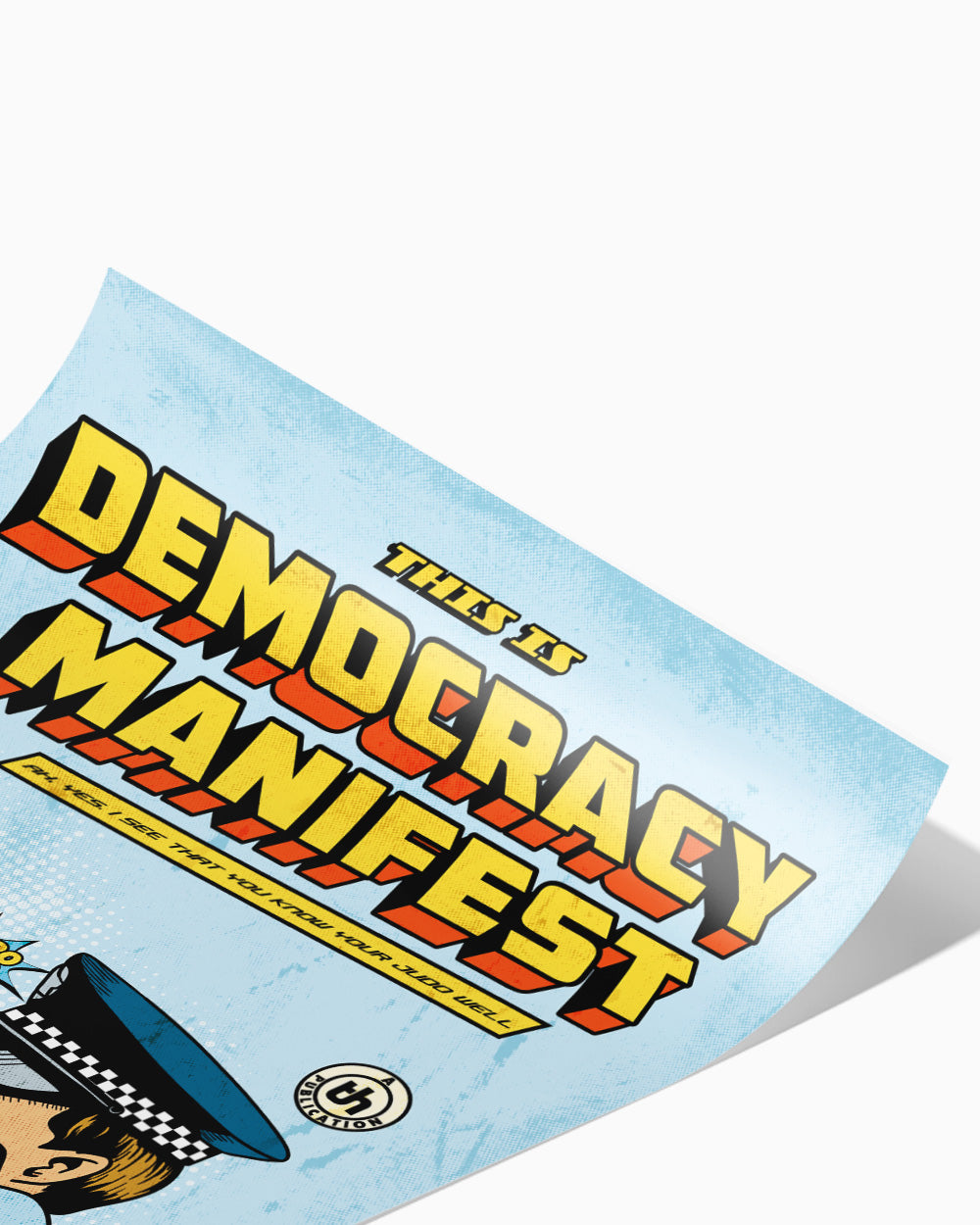 This is Democracy Manifest Tote Bag Australia Online