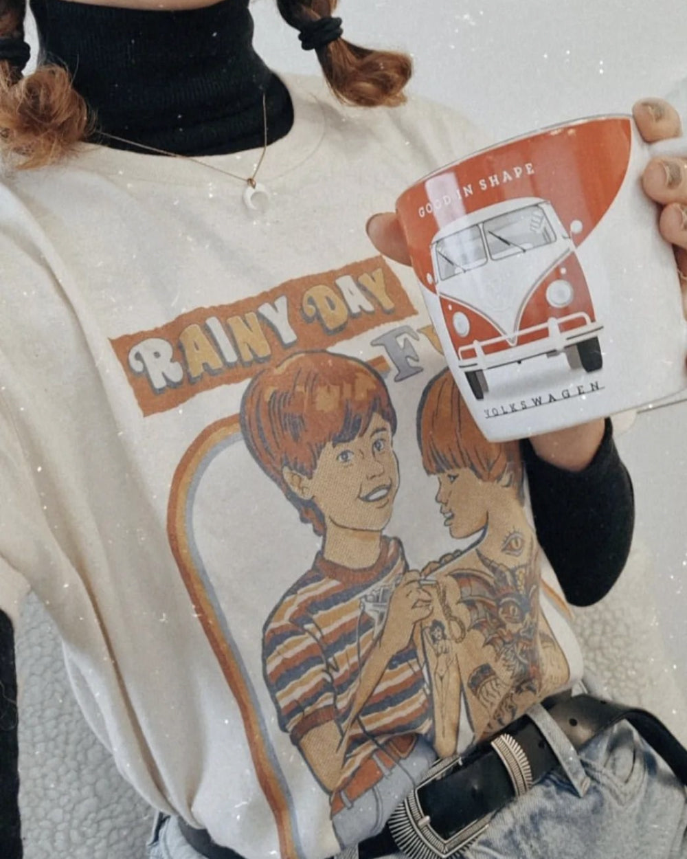Rainy Day Fun T-Shirt Australia Online #colour_natural