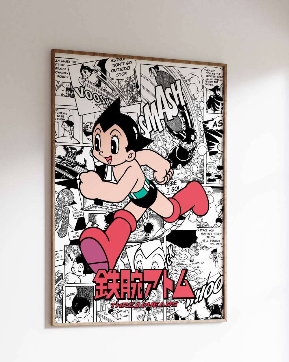 Manga Story Astro Boy Art Print