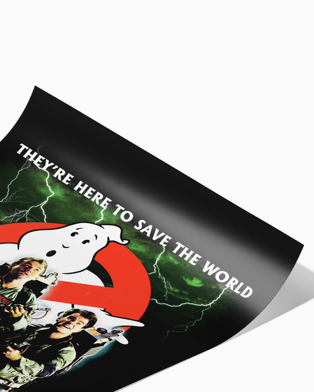 Ghostbusters Here To Save The World Art Print | Wall Art