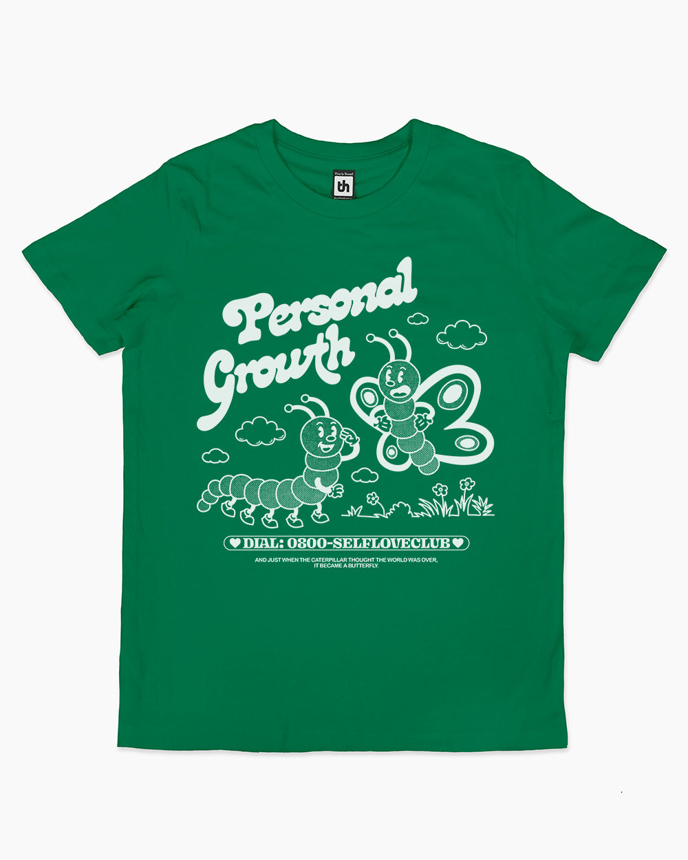Personal Growth Kids T-Shirt Australia Online #colour_green