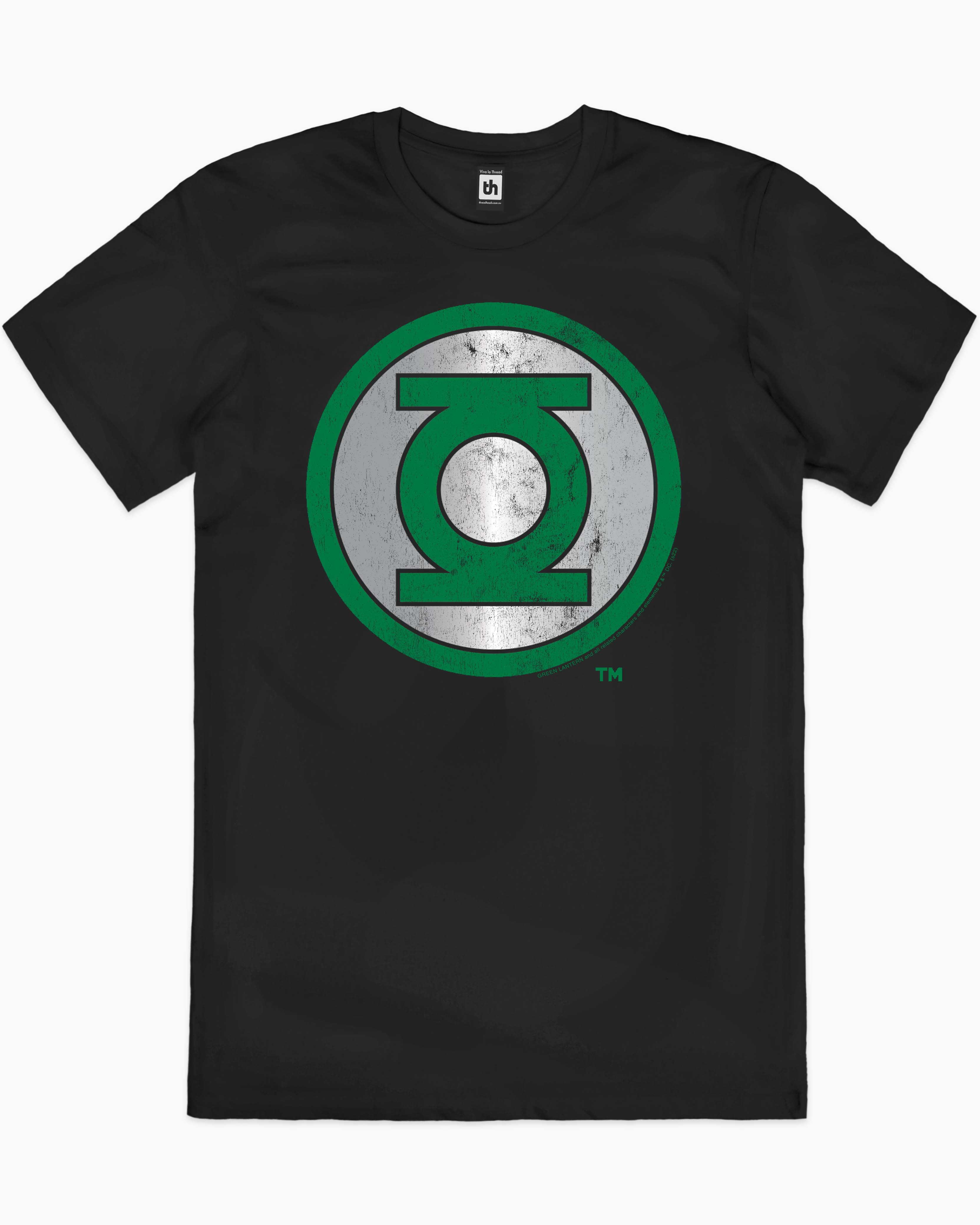 Green Lantern Logo T-Shirt Australia Online #colour_black