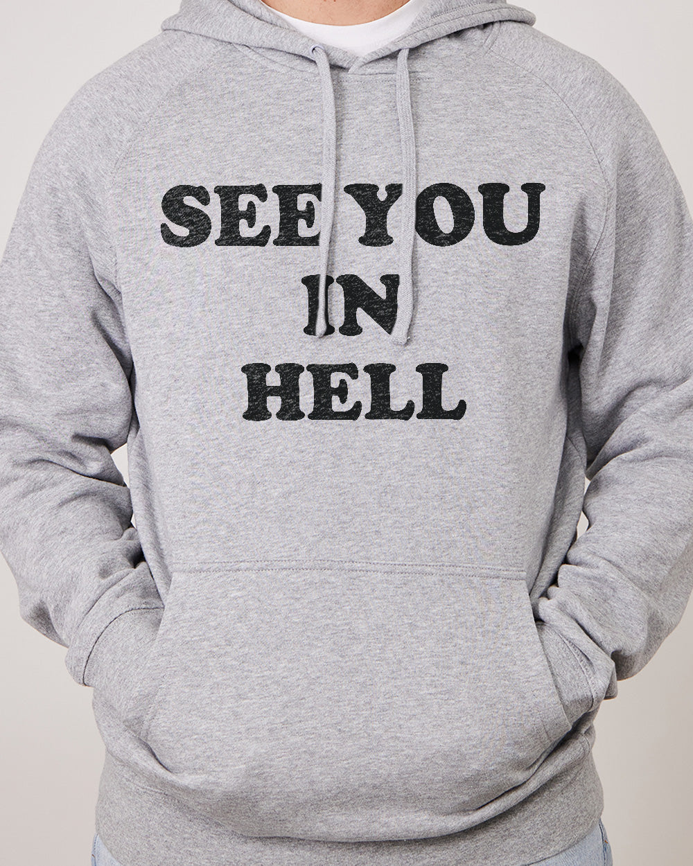 See You in Hell Hoodie Australia Online #colour_grey