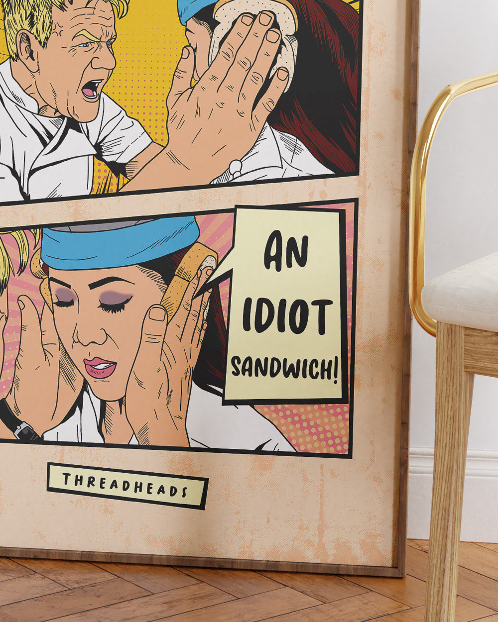 Idiot Sandwich Art Print