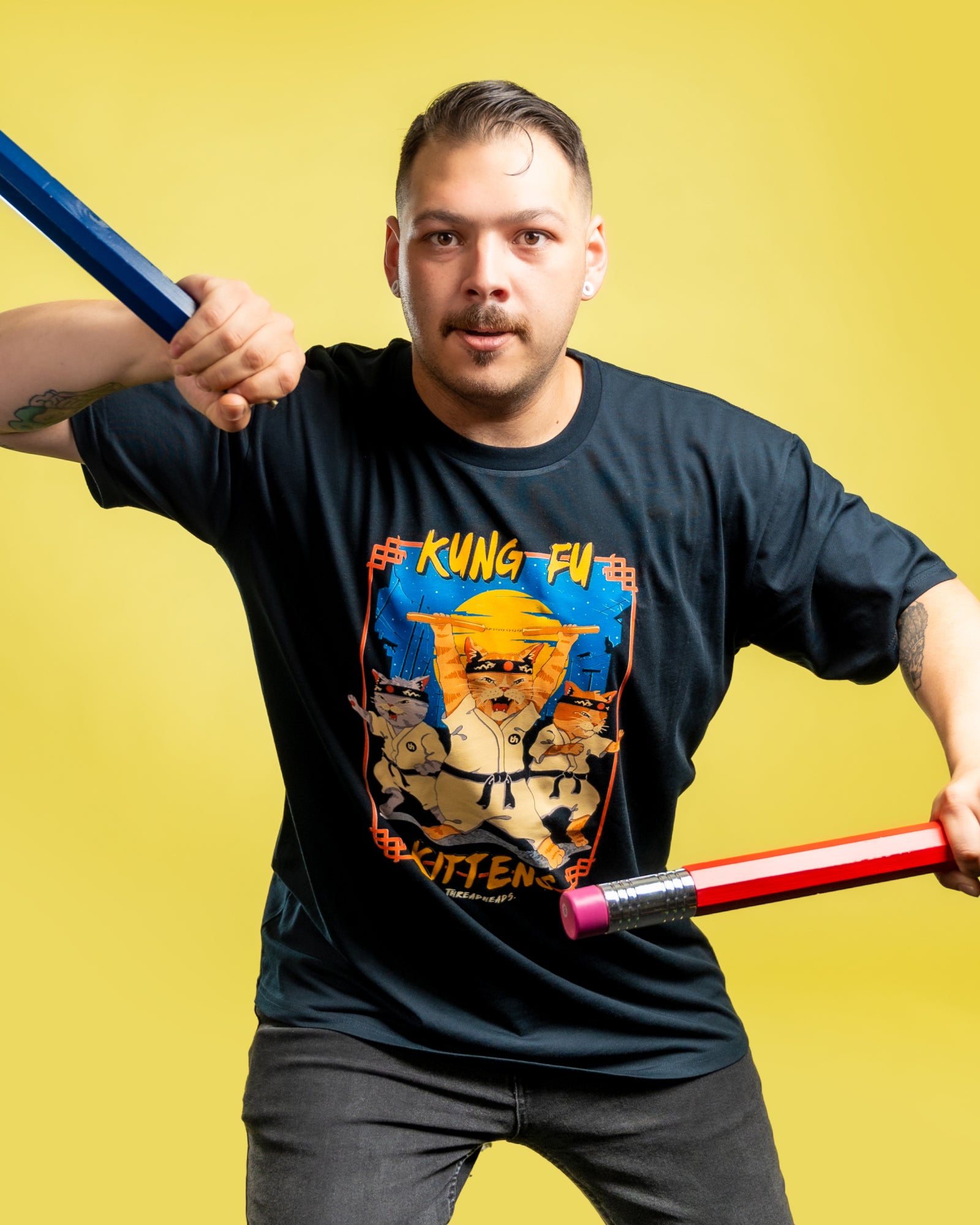 Kung Fu Kittens T-Shirt Australia Online