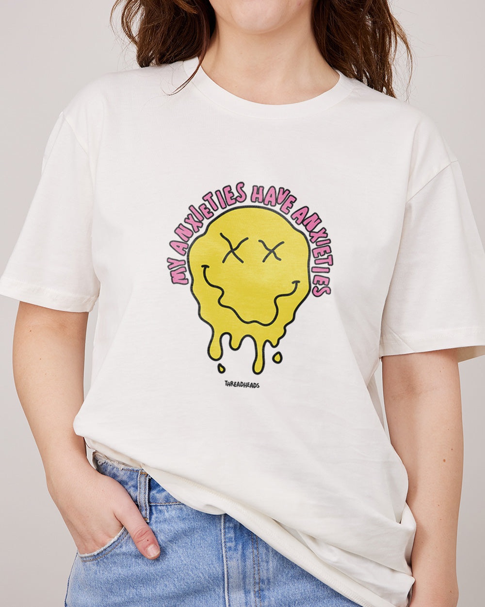 My Anxieties Have Anxieties T-Shirt Australia Online #colour_natural