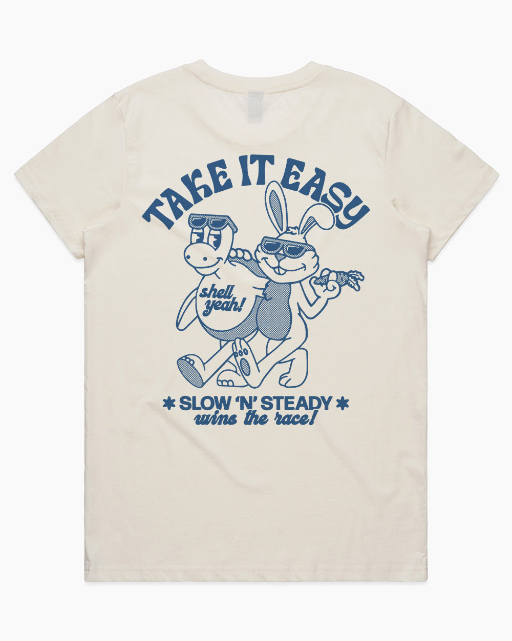 Take it Easy T-Shirt Australia Online #colour_natural