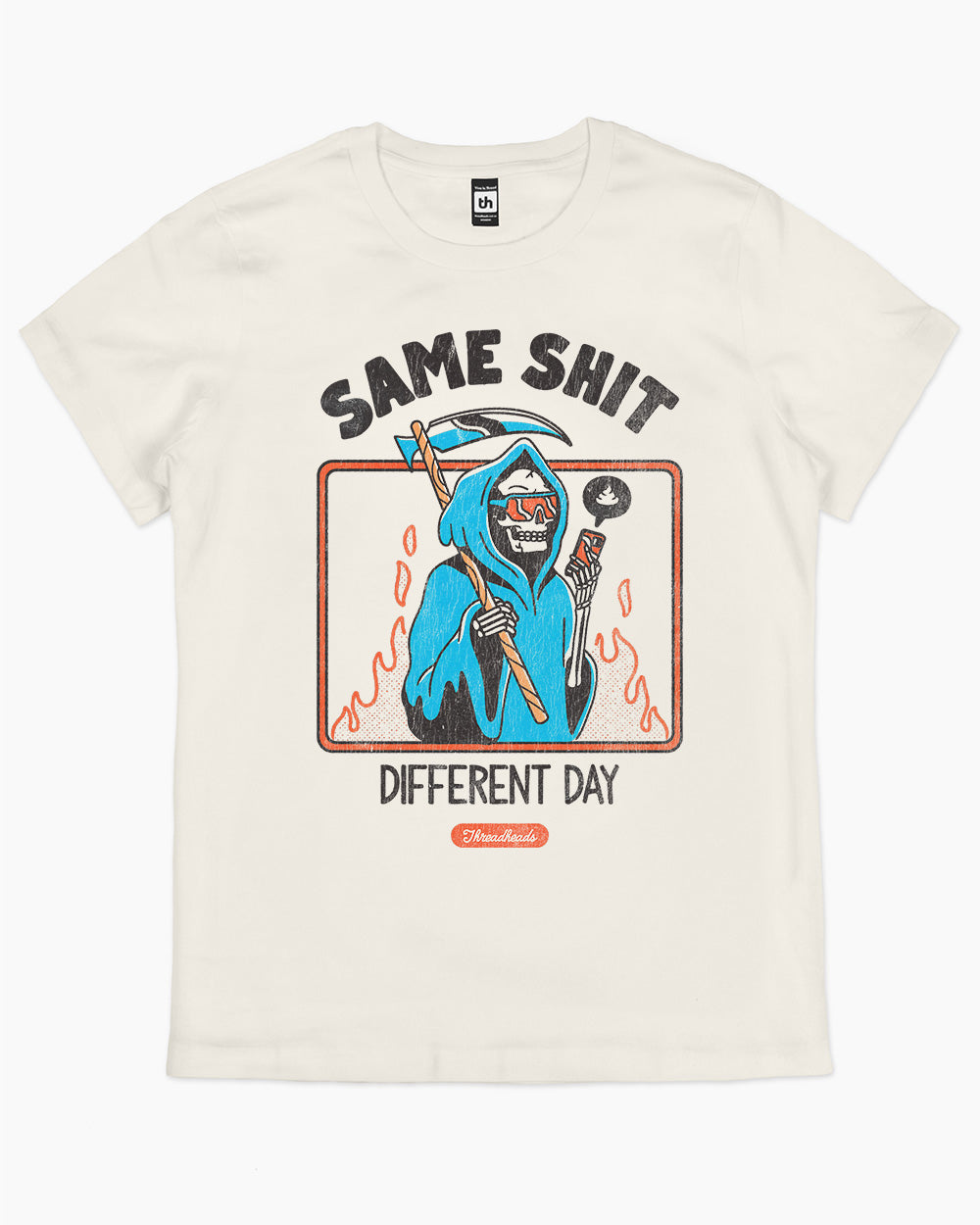 Same Shit Different Day T-Shirt Australia Online #colour_natural