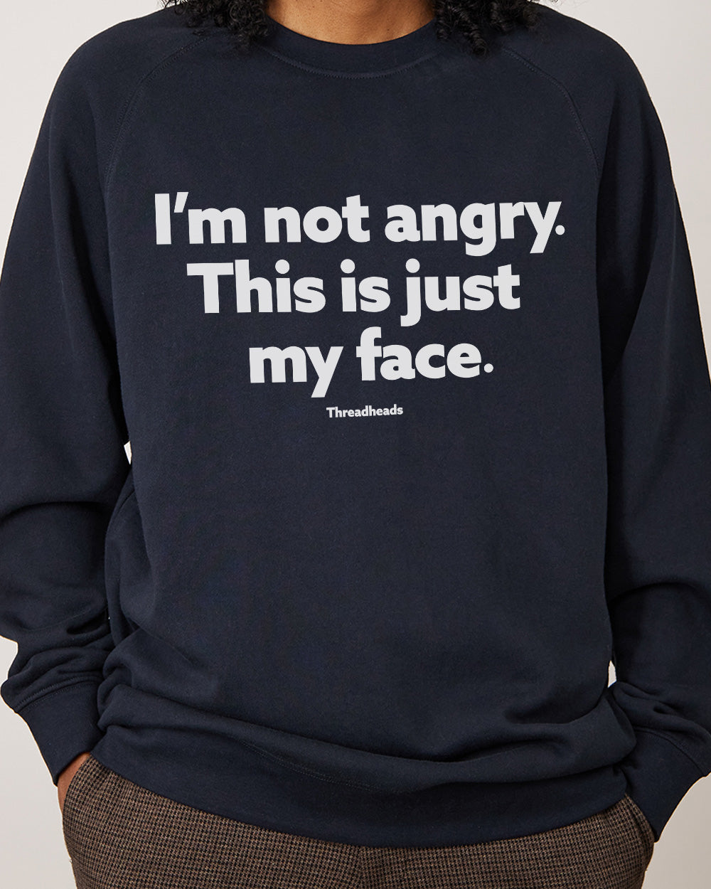 I'm Not Angry Jumper Australia Online #colour_navy
