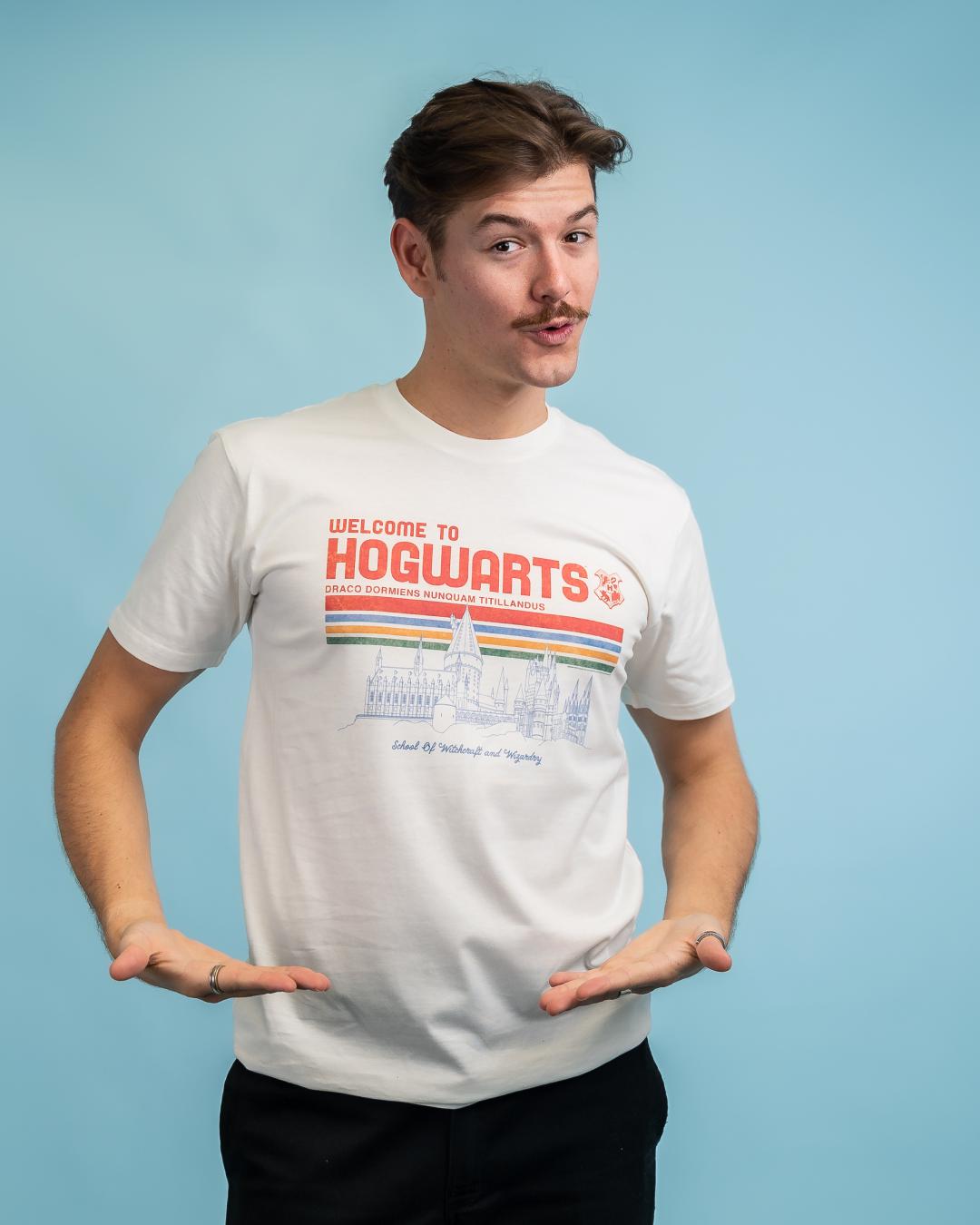 Welcome to Hogwarts T-Shirt | Official Harry Potter Merch Australia |