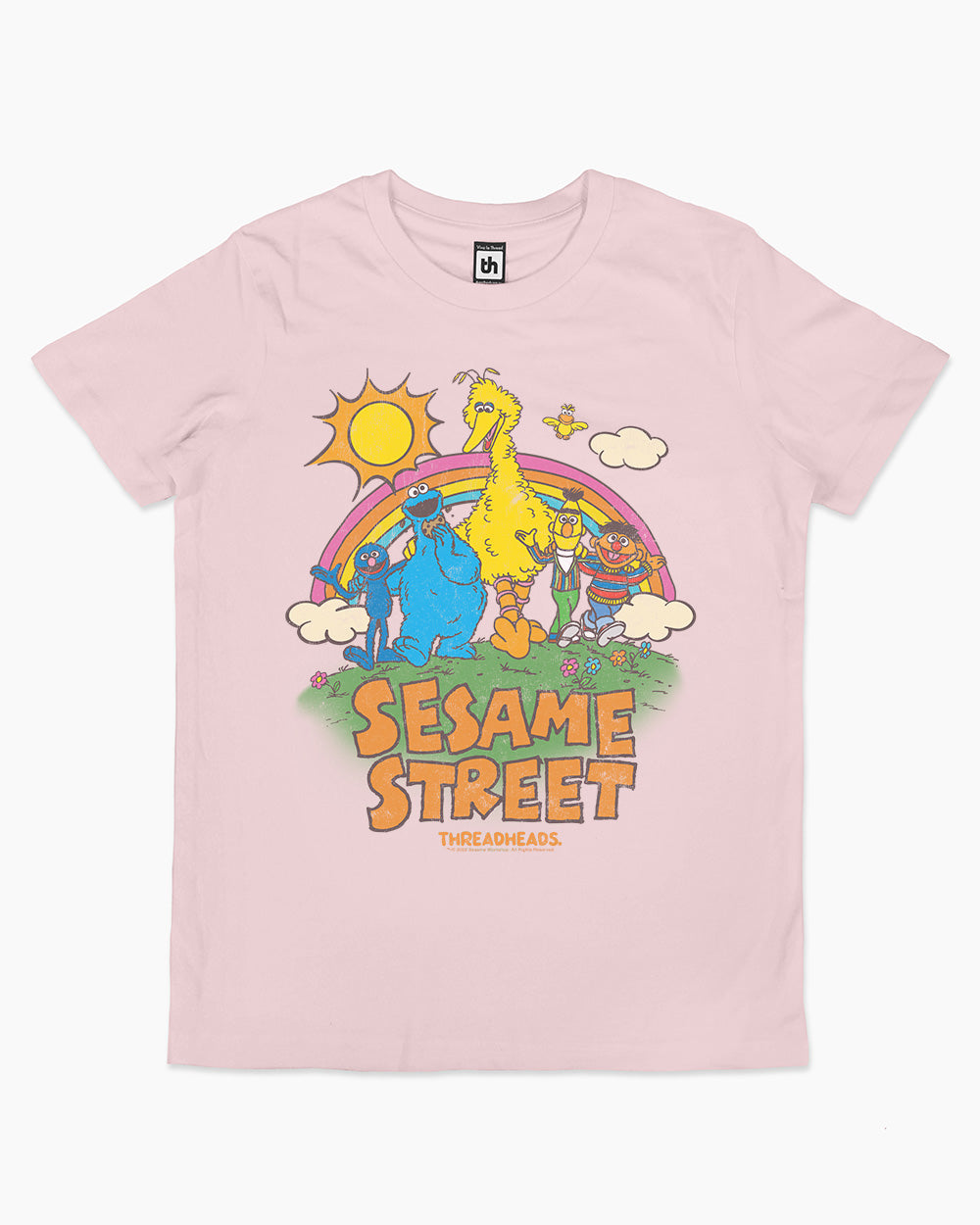 Sesame Street Sunny Days Kids T-Shirt Australia Online #colour_pink