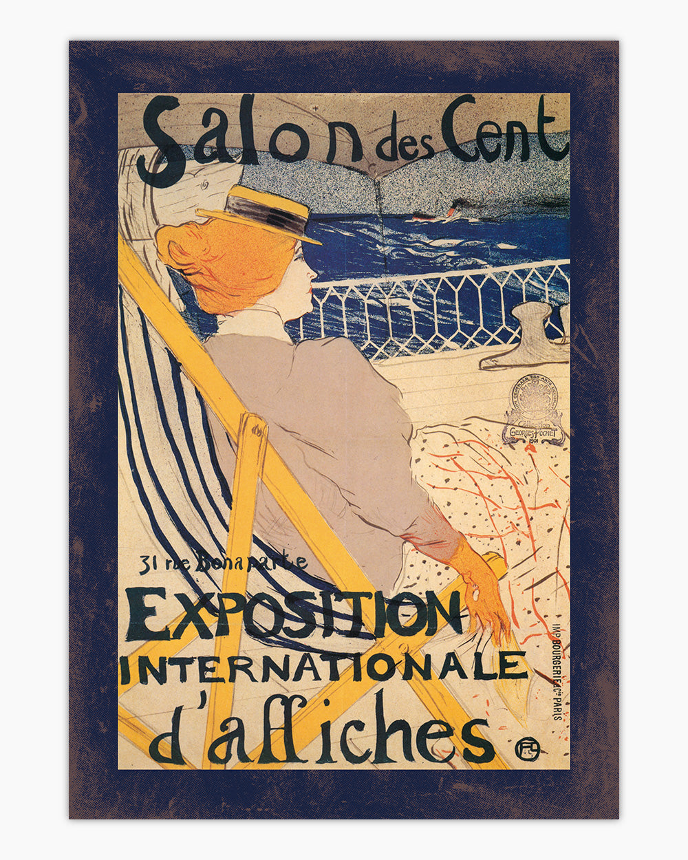 Salon Des Cent Art Print | Wall Art