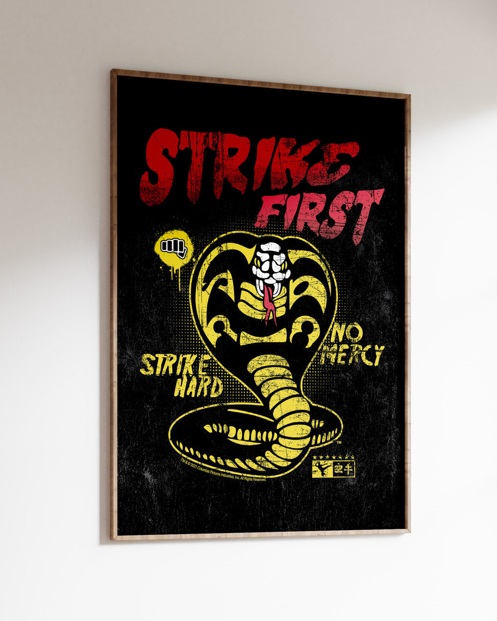 Strike First Art Print | Wall Art