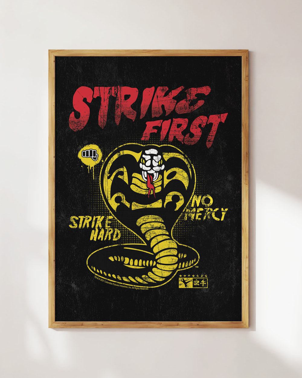Strike First Art Print | Wall Art