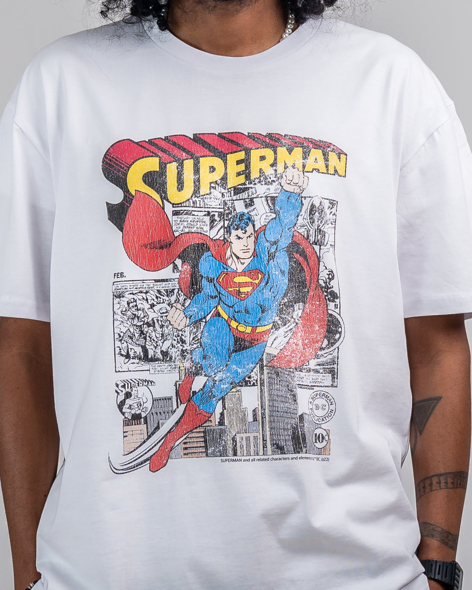Vittig Tilfældig Ligner Superman Comic Panel T-Shirt | Official DC Merch Australia | Threadheads