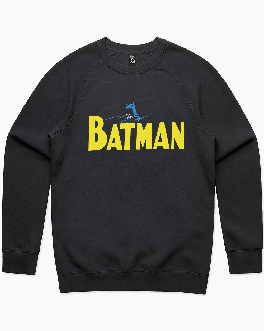 Caped Batman Logo Jumper Australia Online #colour_black