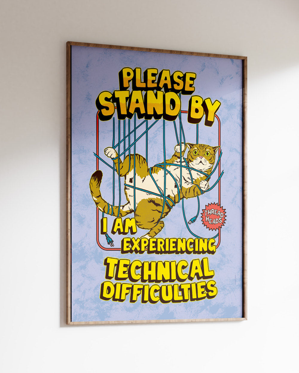 Technical Difficulties Art Print