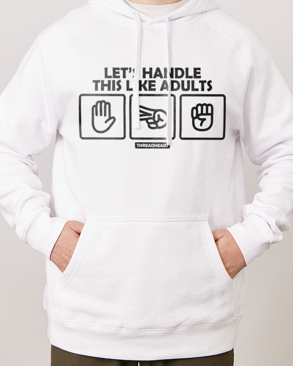 Let's Handle This Like Adults Hoodie Australia Online #colour_white