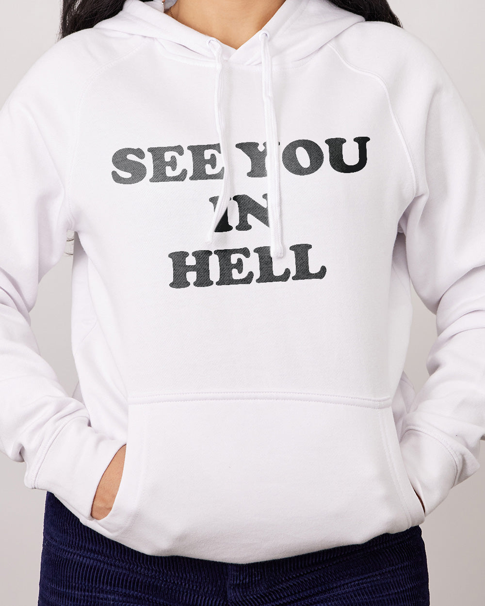 See You in Hell Hoodie Australia Online #colour_white