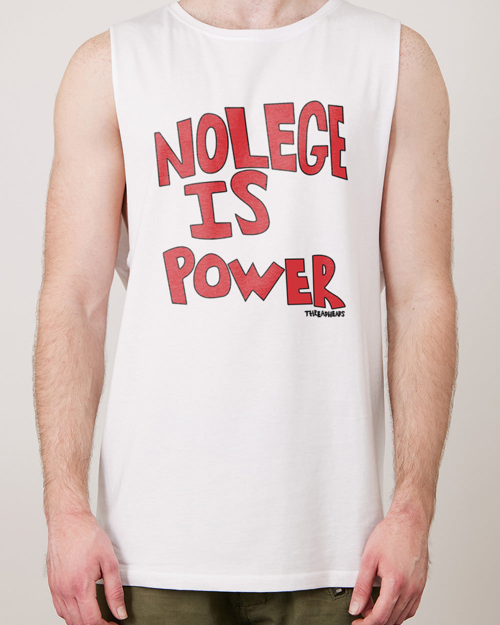 Nolege Is Power Tank Australia Online #colour_white