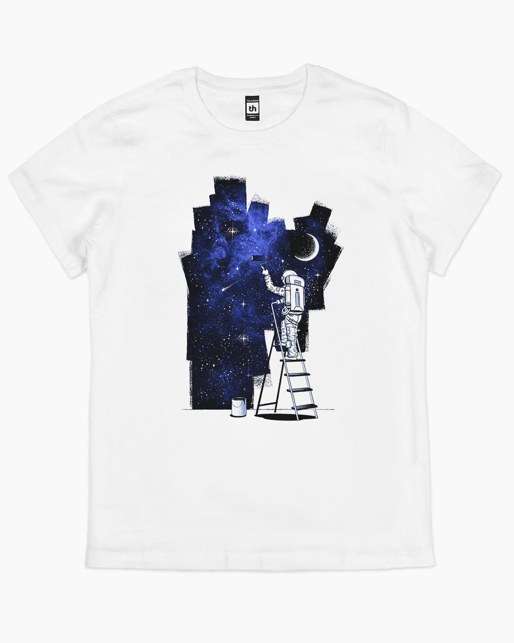 Imagined Universe T-Shirt Australia Online #colour_white