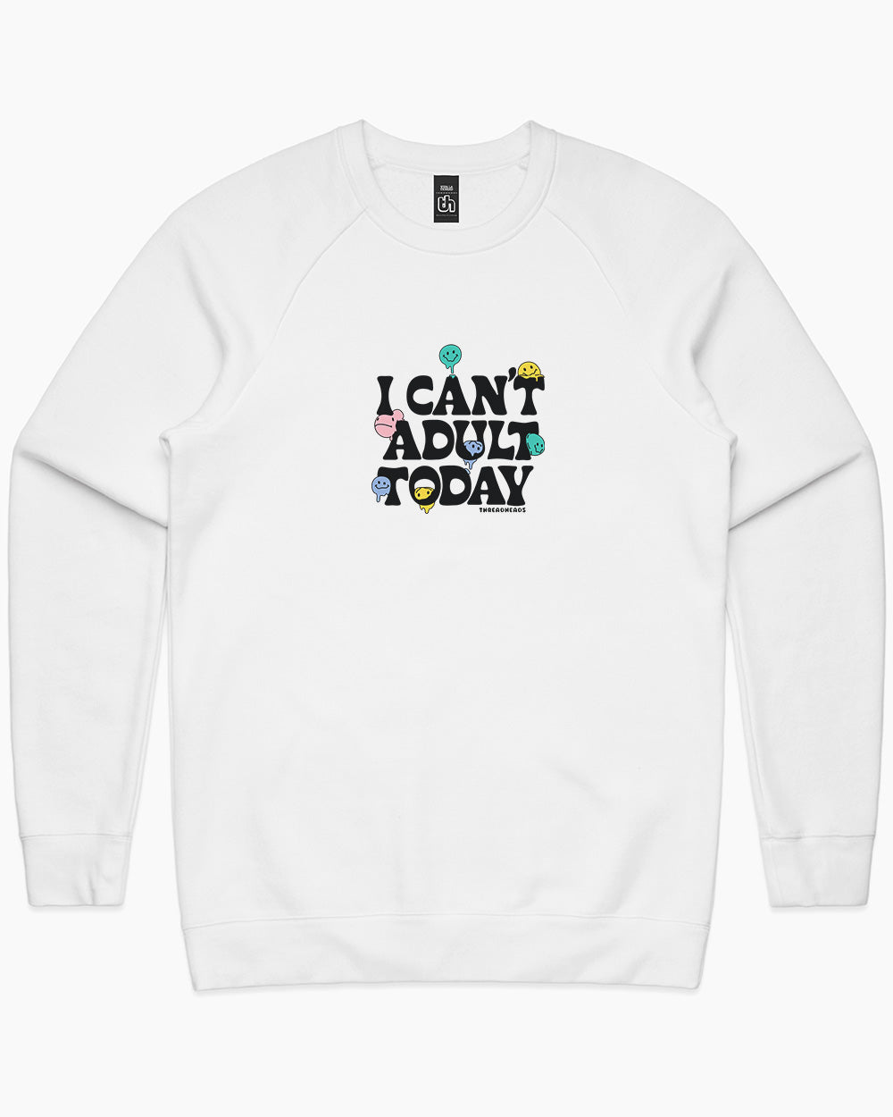 I Can't Adult Today Jumper Australia Online #colour_white