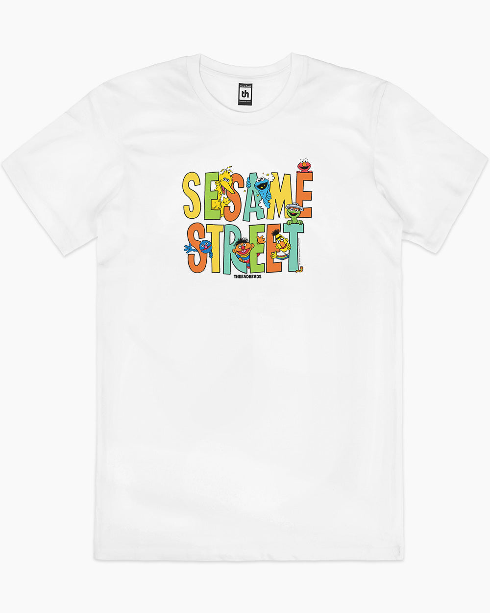 Sesame Street Friends T-Shirt Australia Online #colour_white