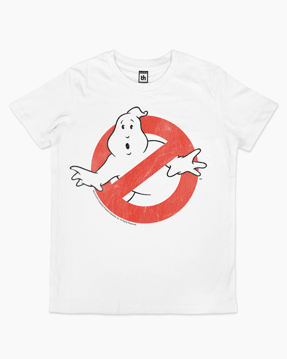 No Ghost Logo Kids T-Shirt Australia Online #colour_white