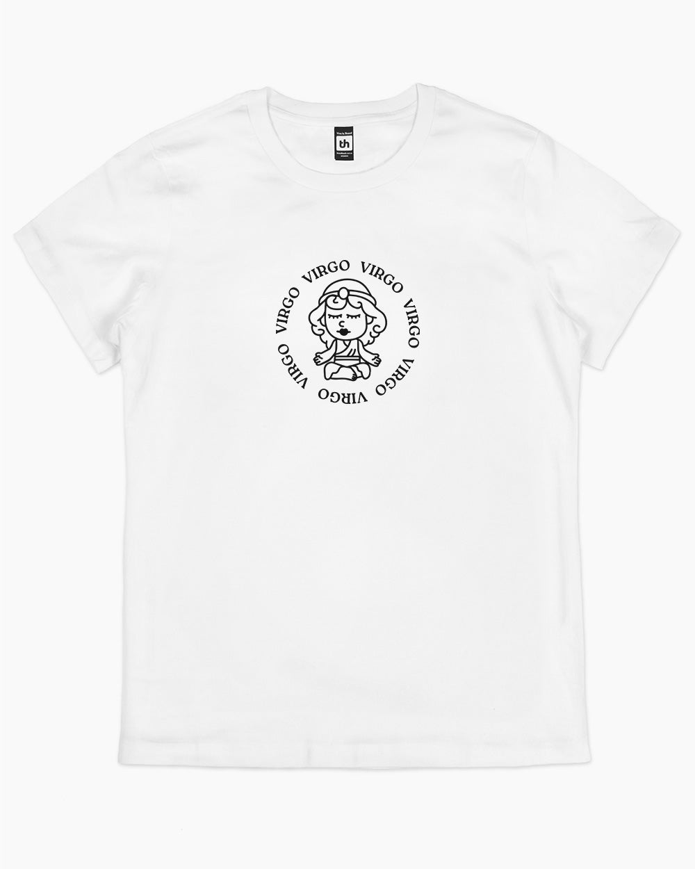 Virgo T-Shirt Australia Online #colour_white