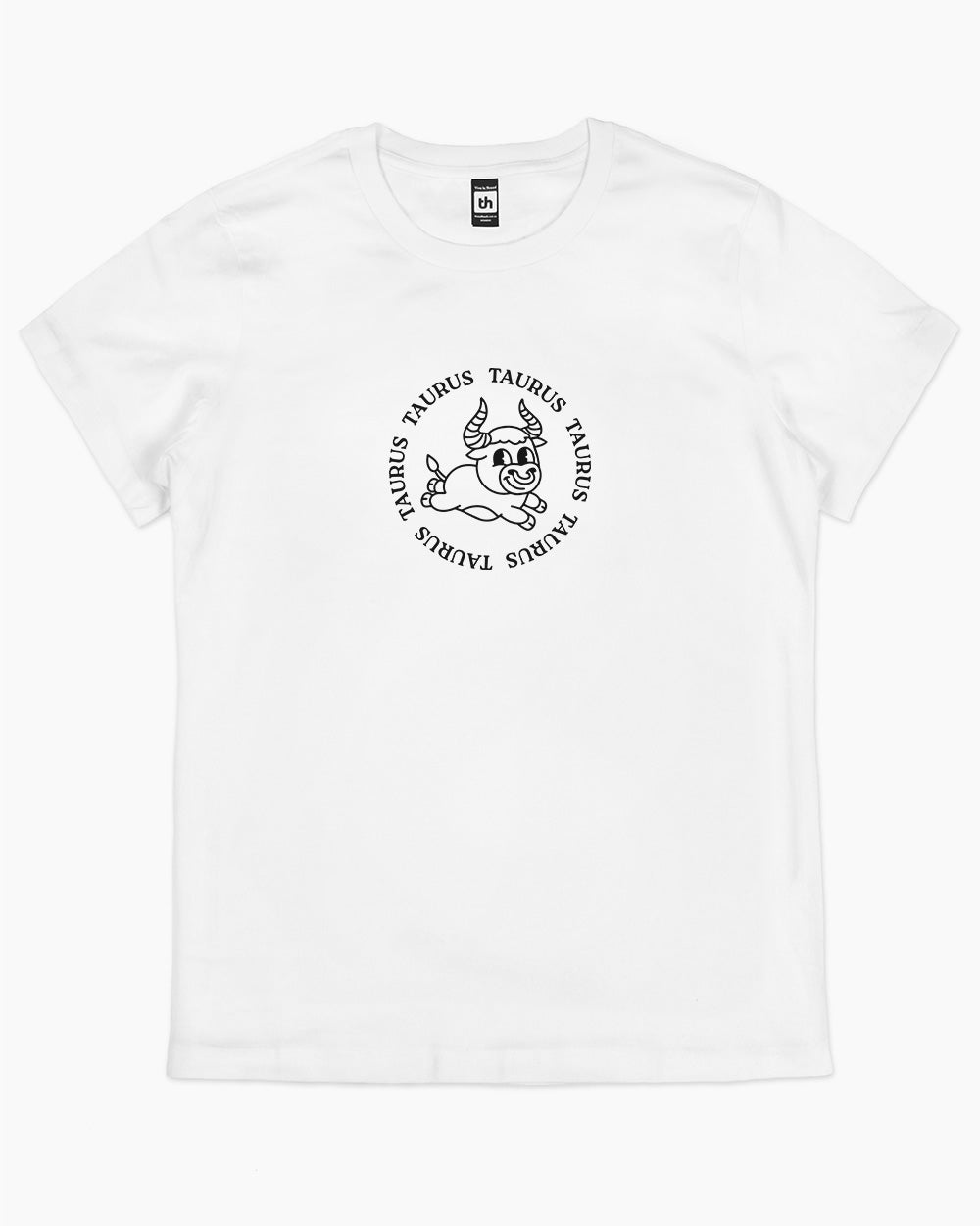 Taurus T-Shirt Australia Online #colour_white
