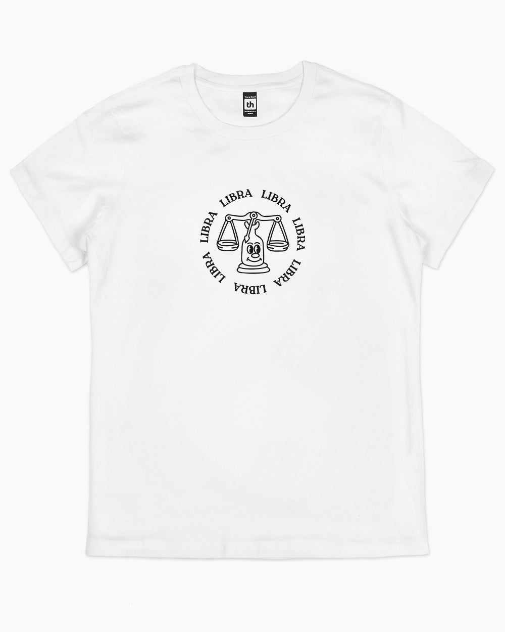 Libra T-Shirt Australia Online #colour_white